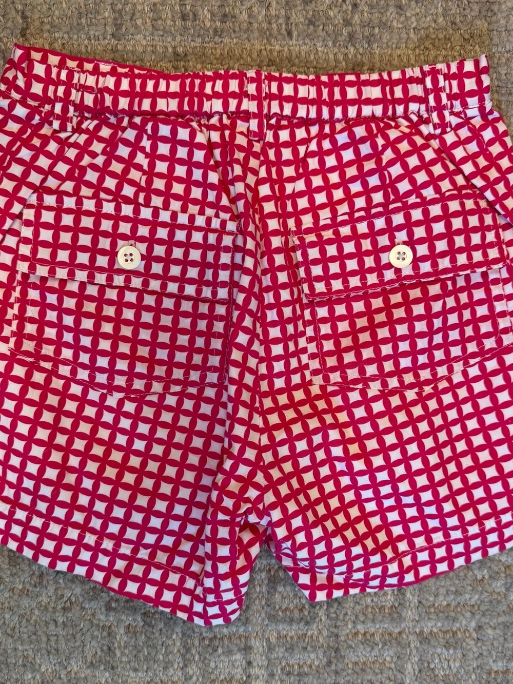 EUC Carolina Zapf Girls white Pima top and pink shorts size 8 - Picture 2 of 3